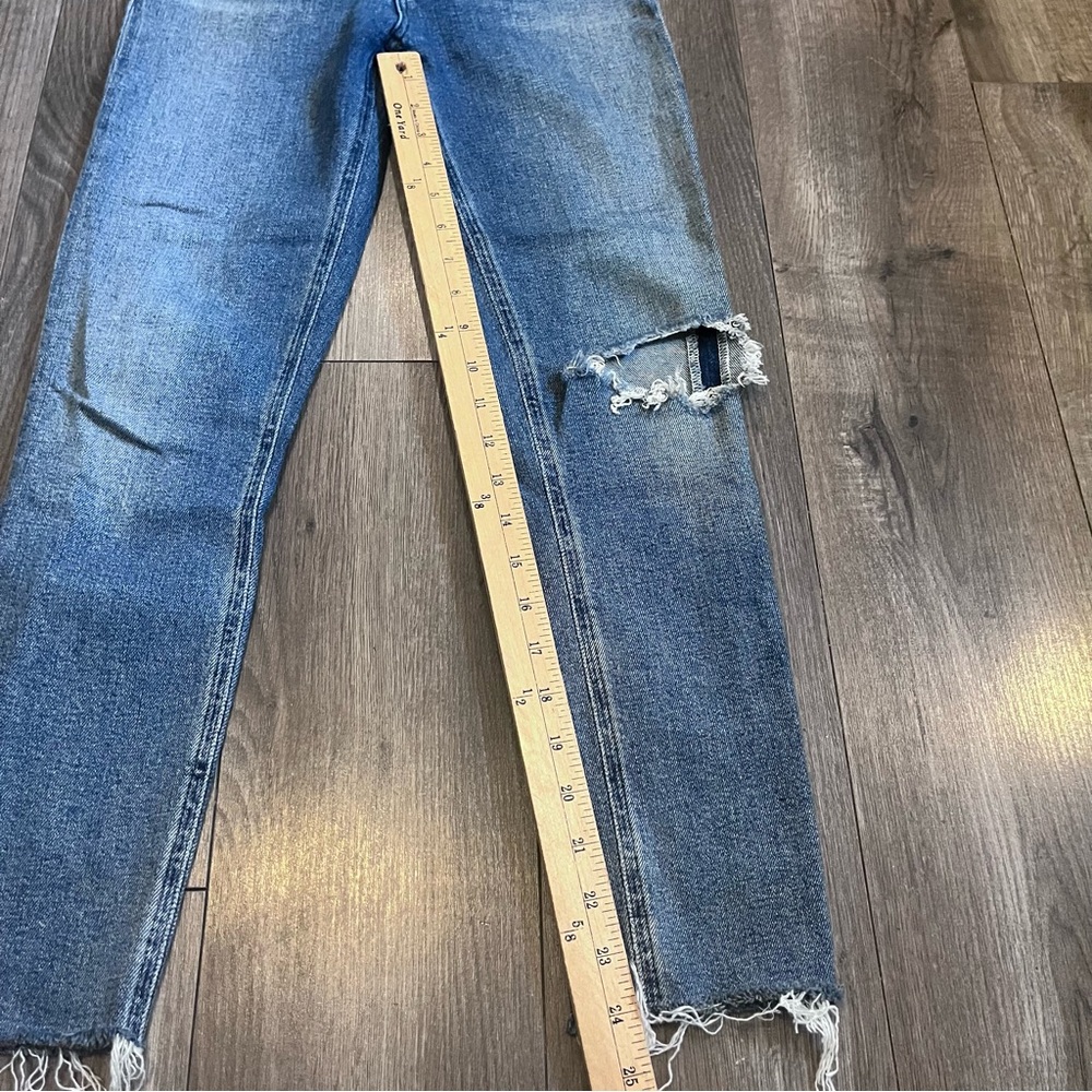 AGOLDE Nico High Rise Slim in Shoreline - Picture 4 of 8